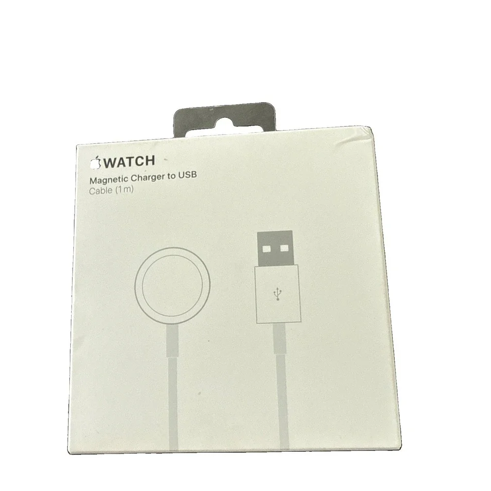 New Apple Watch Magnetic Charging Cable (1m) MX2E2AM/A USB Connector - White